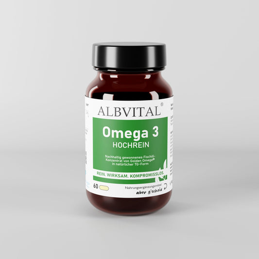 Omega 3 Hochrein - aus Fischöl - ALBVITAL®