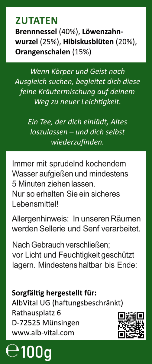 ElemenTee Neustart 100 g